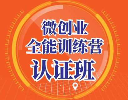 青创繁星·微创业全能训练营认证班，手把手教你深入探究创业的成功秘诀-创业项目致富网、狼哥项目资源库