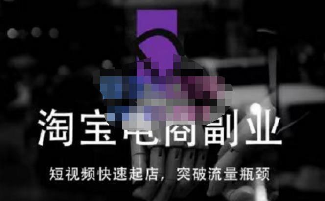 蓝Sir派·淘宝短视频快速起店，替代传统搜索方式，学会做一个不一样的淘宝店-创业项目致富网、狼哥项目资源库
