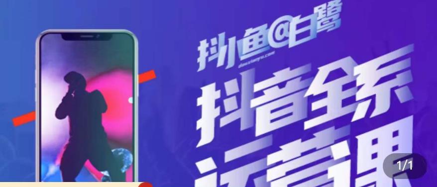 白鹭·主播内训营，运营主播话术起号进阶能力提升-创业项目致富网、狼哥项目资源库