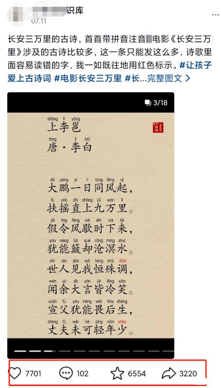 一单8块，有人靠《长安三万里》一个月赚了24000纯利润插图3