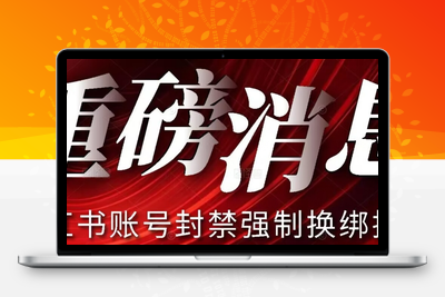 【最新】小红书账号封禁强制换绑技术可日赚300-狼哥资源库