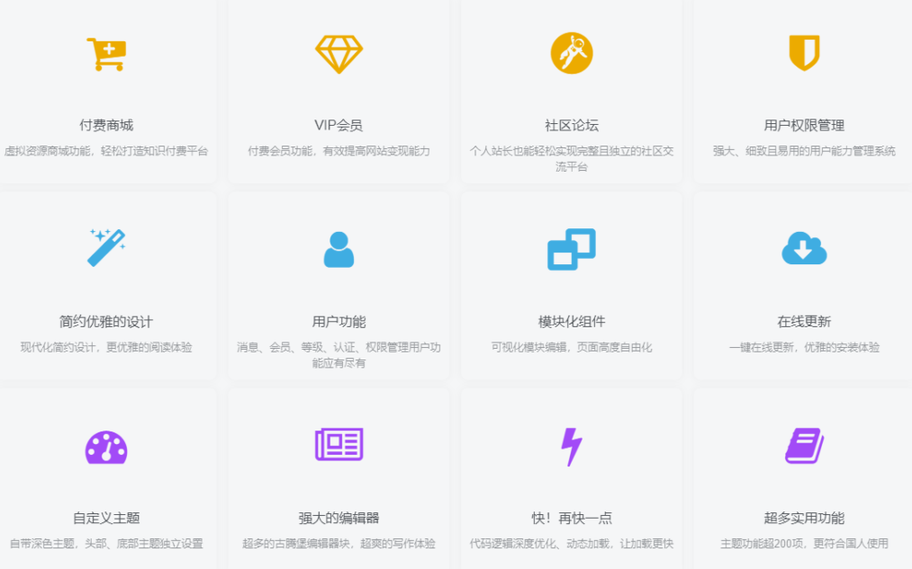 仿子比主题购买页面_推广页代码插图1