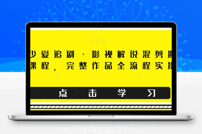 东少爱追剧·影视解说混剪搬运课程，完整作品全流程实操-创业项目致富网、狼哥项目资源库