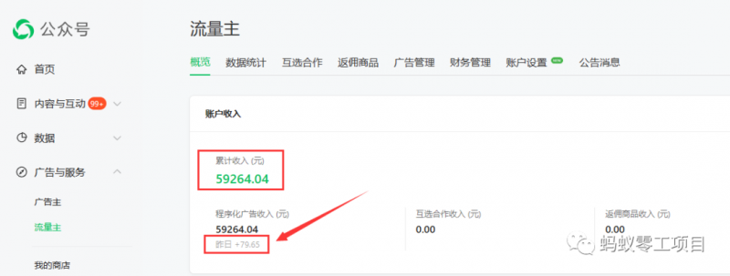 如何在微信公众号上撸流量主广告收益？本期我们将0收费带你跑完全程！【揭秘】-创业项目致富网、狼哥项目资源库