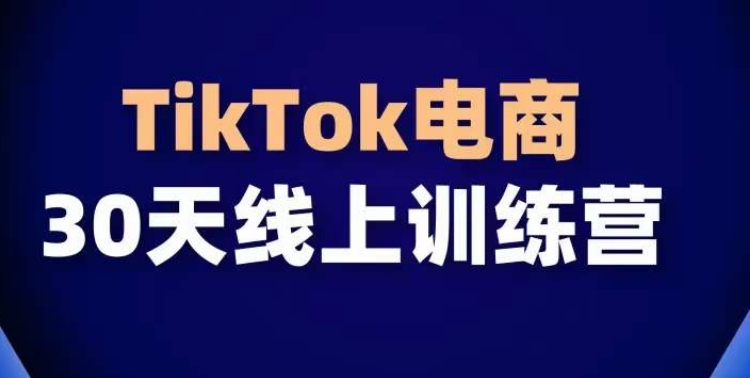 TikTok电商带货30天线上课，不可错过的全球流量洼地！-创业项目致富网、狼哥项目资源库