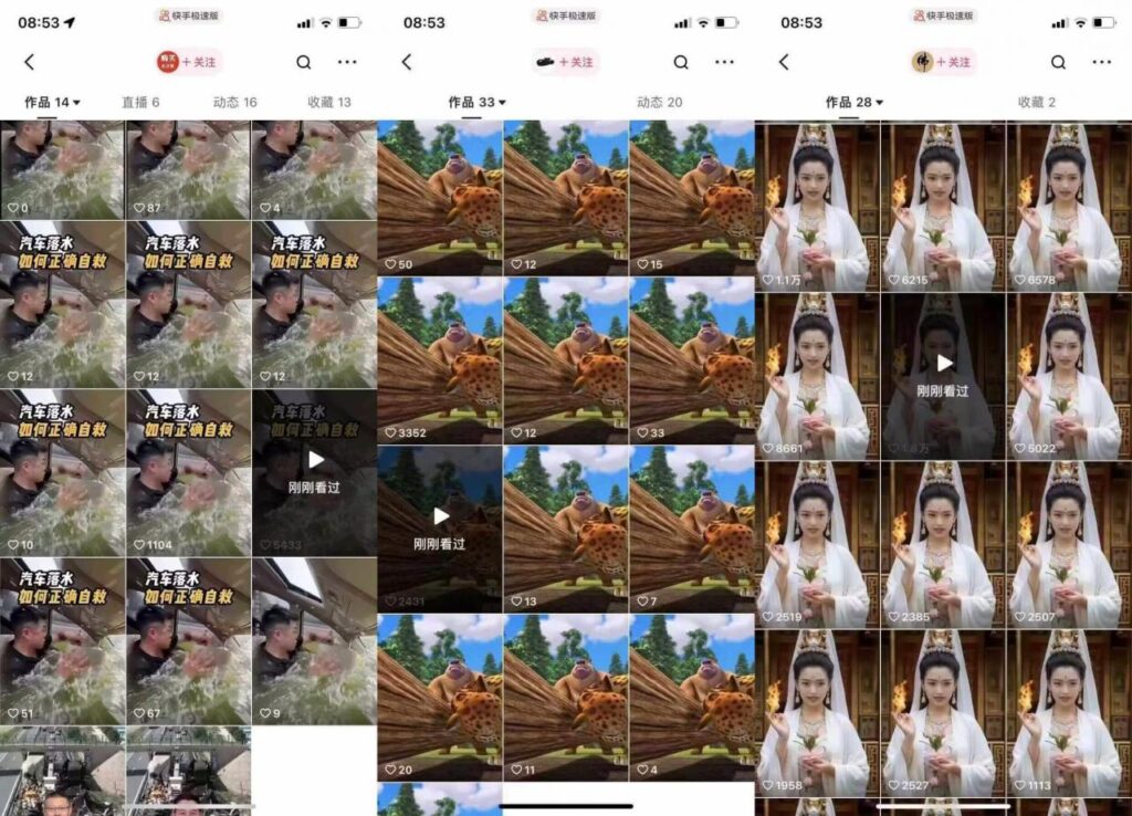 狗熊岭快手连怼技术,好物,涨粉都可以连怼-创业项目致富网、狼哥项目资源库