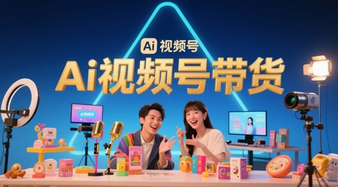 风口已至！AI视频号带货轻松月入过1W，99%的普通人却卡在内容制作门槛-创业项目致富网、狼哥项目资源库