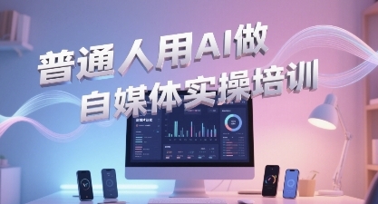 普通一个人用AI做自媒体，助你轻松开启AI自媒体创作之路-创业项目致富网、狼哥项目资源库