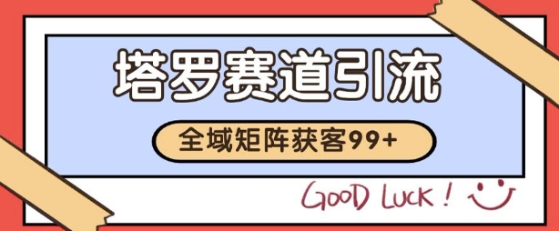 小红书某音塔罗赛道引流获客 自热矩阵日引200+【揭秘】-创业项目致富网、狼哥项目资源库
